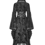 Raven Ink kimono Dress - PunkRave