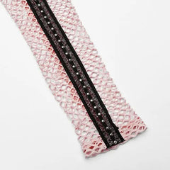 Razzle Dazzle Mesh Tee - Pink My Store