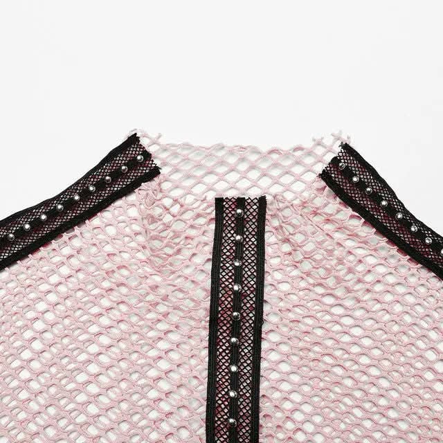 Razzle Dazzle Mesh Tee - Pink My Store