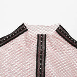 Razzle Dazzle Mesh Tee - Pink My Store