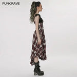 Rebel Chic Plaid Dress - PunkRave
