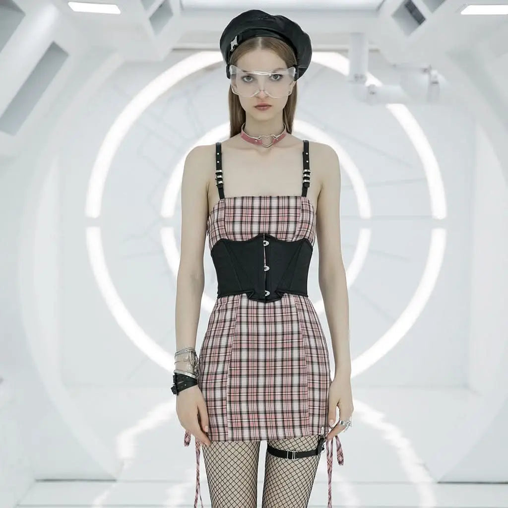 Rebel Heart Dress - Pink - PunkRave