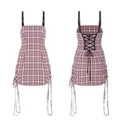 Rebel Heart Dress - Pink - PunkRave