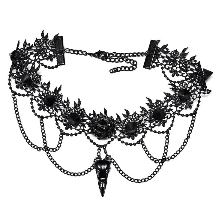 Red Death Choker PunkRave