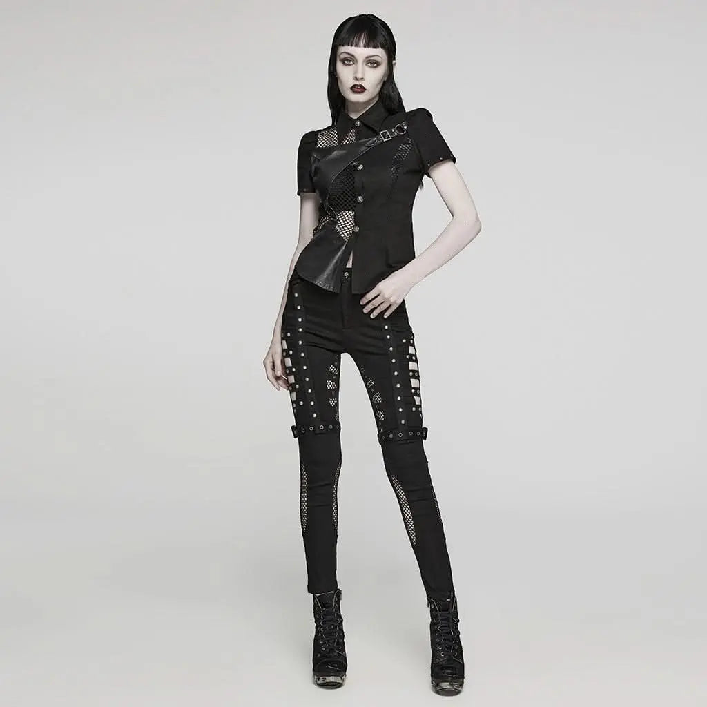 Revenant Trousers (Black) - PunkRave