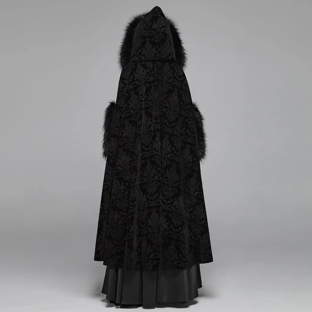 Reversed Snowfall Cloak - PunkRave