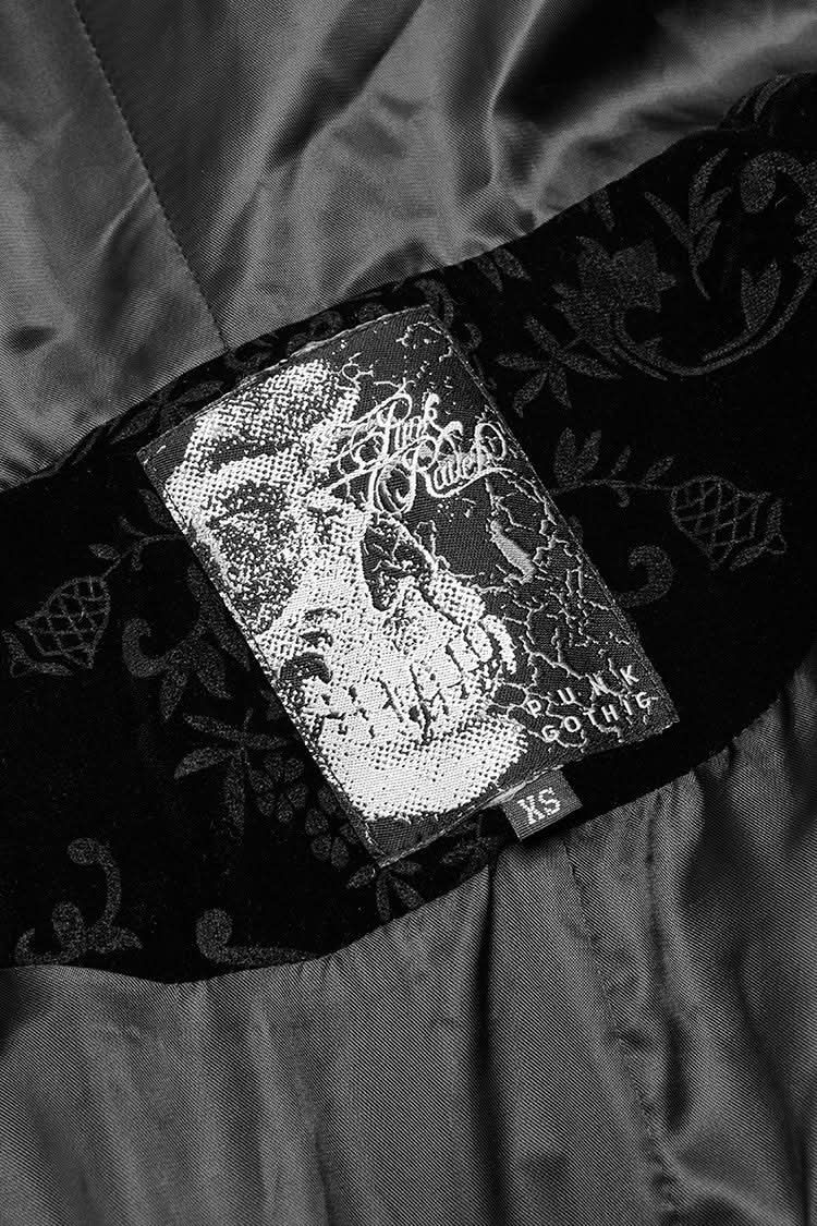 Reversed Snowfall Cloak - PunkRave