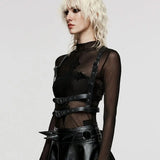 Revolt Rock - Punk PU Harness - PunkRave
