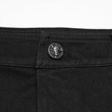 Rivet Revenant Skull Mesh Punk Shorts PunkRave