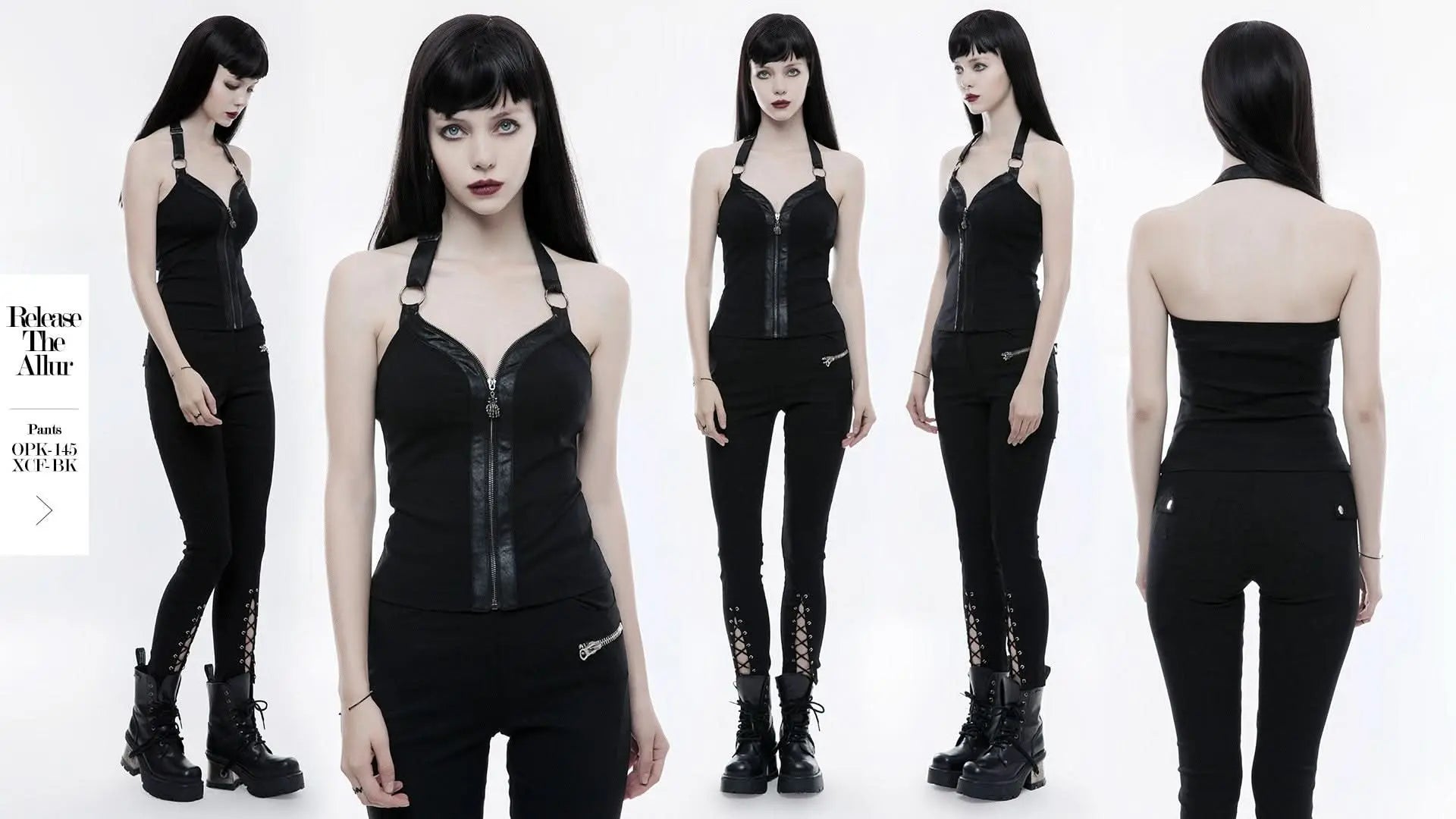 Rockin' Bones Top - PunkRave