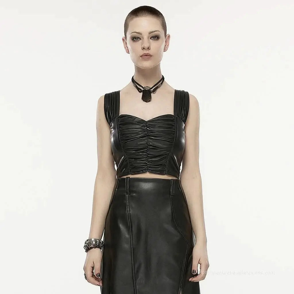 Rogue Reverie PU Bustier - PunkRave