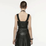 Rogue Reverie PU Bustier - PunkRave