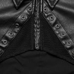 Rowena Cropped Jacket (Black) PunkRave