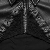 Rowena Cropped Jacket (Black) PunkRave