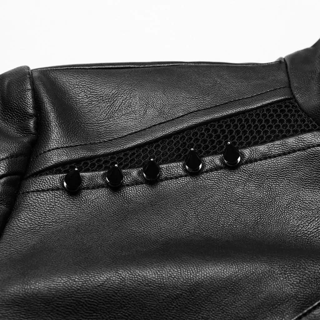 Rowena Cropped Jacket (Black) PunkRave