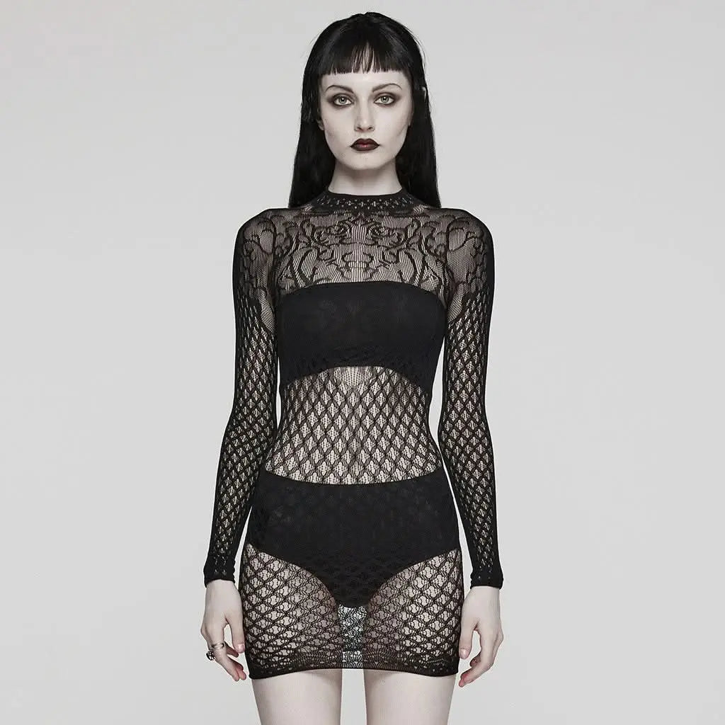 Rune Mesh Dress - PunkRave