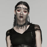 Aldous Gothic Bead Chain Headpiece