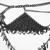 Alkaid Punk Chain Harness Belt