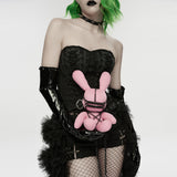 Alyssum Punk Chain PU Belt and Plushie