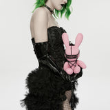 Alyssum Punk Chain PU Belt and Plushie