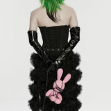 Alyssum Punk Chain PU Belt and Plushie