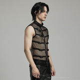 Anarchy Mesh Tank Top - PunkRave