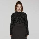 Narcissus Printed Top - PunkRave