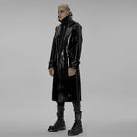 Necroharmonic PU Trench Coat - PunkRave
