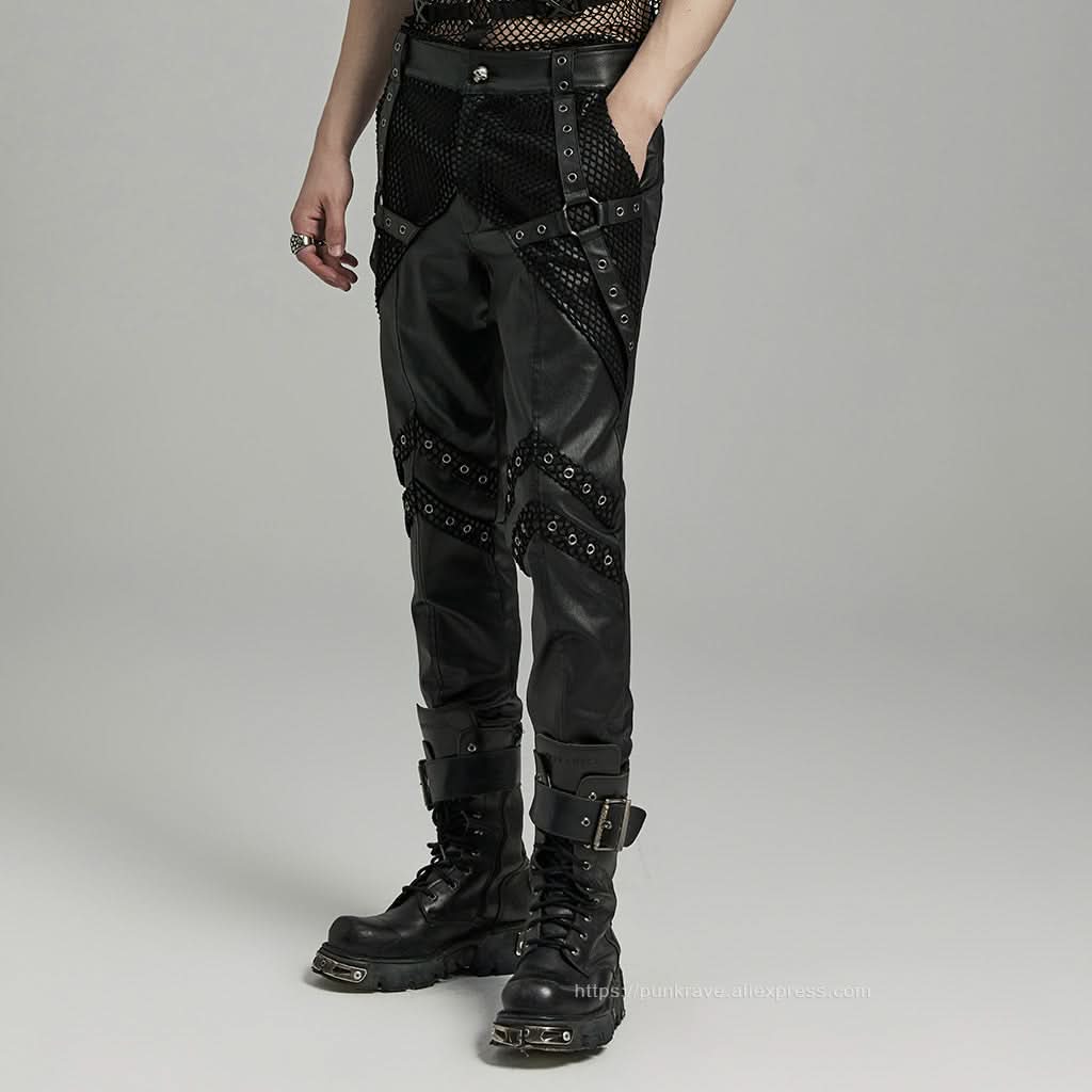 Urban Decay Faux Leather Trousers - PunkRave