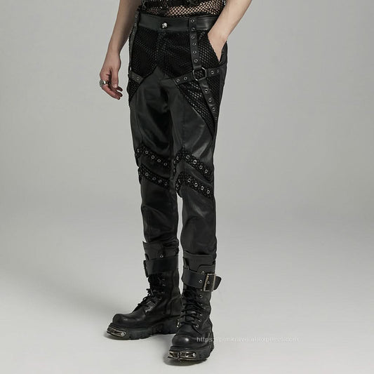 Urban Decay Faux Leather Trousers - PunkRave