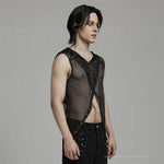 Glitch Mesh Top - PunkRave
