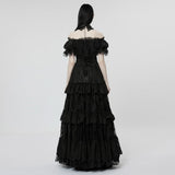 Wight Maxi Dress - PunkRave