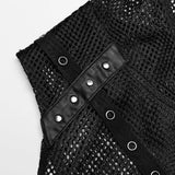 Glitch Mesh Top - PunkRave