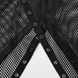Glitch Mesh Top - PunkRave