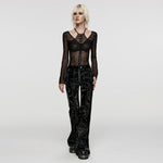 Ghostly Gala Sheer Mesh Tee - PunkRave