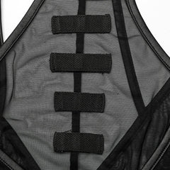Ghostly Gala Sheer Mesh Tee - PunkRave