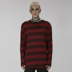 Sludge Grunge Striped Tee - PunkRave