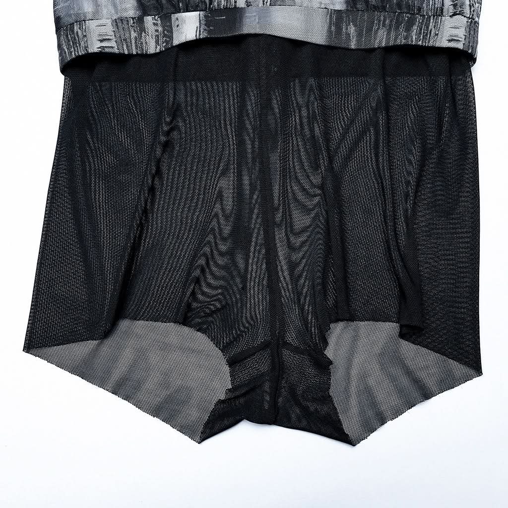 Nuclear Printed Leggings (Grey) - PunkRave