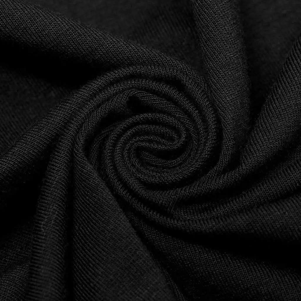 Sable Serenity - Gothic Peplum Top My Store