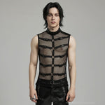 Anarchy Mesh Tank Top - PunkRave