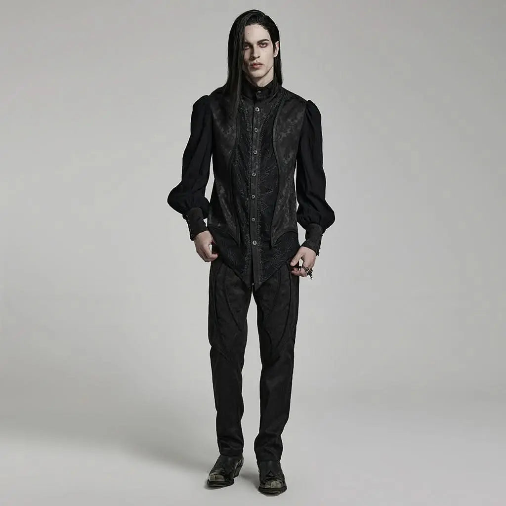 Sargeist Printed Waistcoat - PunkRave