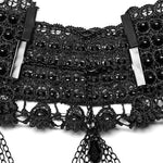 Satanas - Gothic Pearl Choker - PunkRave