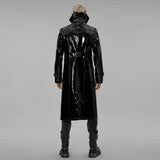 Necroharmonic PU Trench Coat - PunkRave