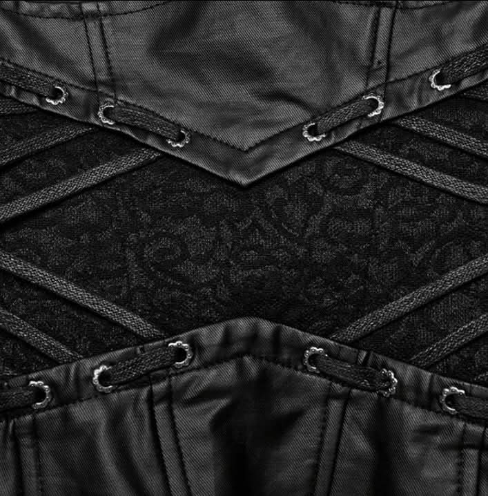 Gothenburg PU Corset - PunkRave