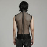 Anarchy Mesh Tank Top - PunkRave