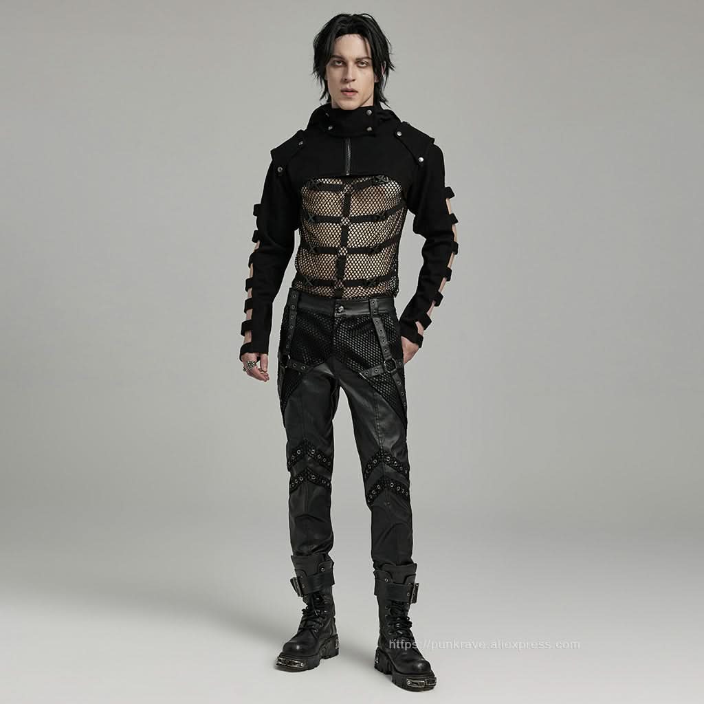 Urban Decay Faux Leather Trousers - PunkRave