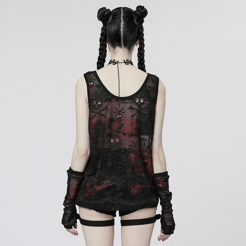 Skull Galore Tank Top - PunkRave
