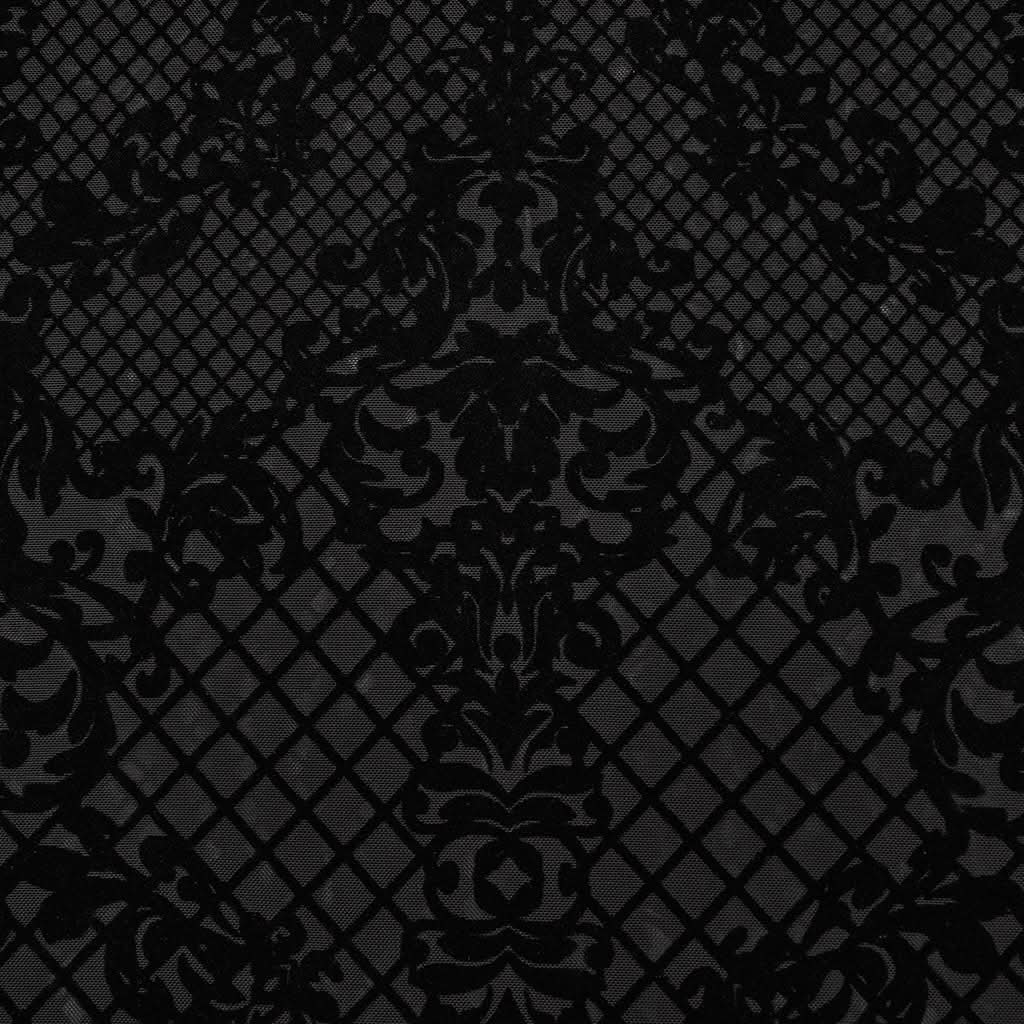 Dark Wonderland Sheer Mesh Turtleneck - PunkRave