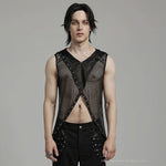 Glitch Mesh Top - PunkRave