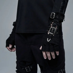 Seize The Night Fingerless Gloves - PunkRave